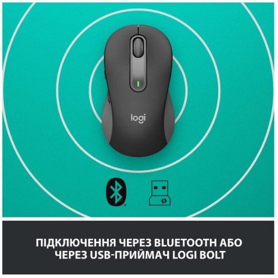 Миша LOGITECH Signature M650 L Wireless Graphite (910-006236) 306710 фото
