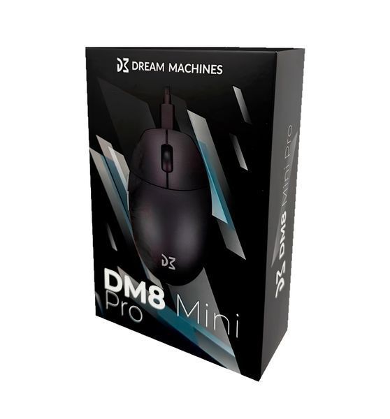 Миша ігрова Dream Machines DM8 Mini USB Pro Black (DM8_MINI_PRO) 368153 фото