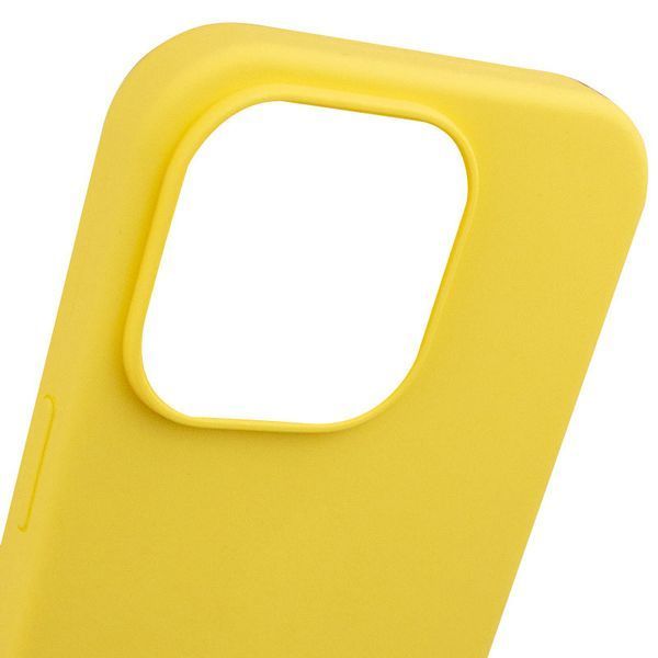 Чохол Silicone Case Full Protective (AA) NO LOGO для Apple iPhone 14 Pro (6.1") Жовтий / Yellow 321260 фото
