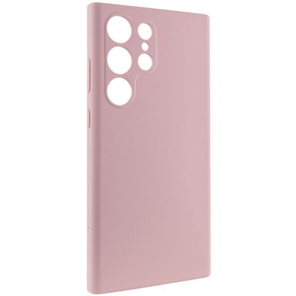 Чохол Silicone Cover Lakshmi Full Camera (AAA) для Samsung Galaxy S24 Ultra Рожевий / Pink Sand 286933 фото
