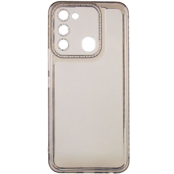 Чохол TPU Starfall Clear для TECNO Spark 8C Сірий 270470 фото