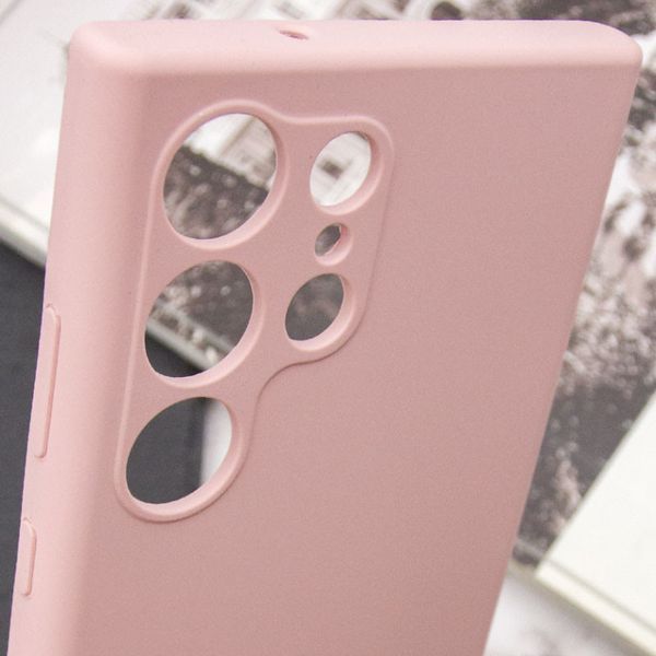 Чохол Silicone Cover Lakshmi Full Camera (AAA) для Samsung Galaxy S24 Ultra Рожевий / Pink Sand 286933 фото