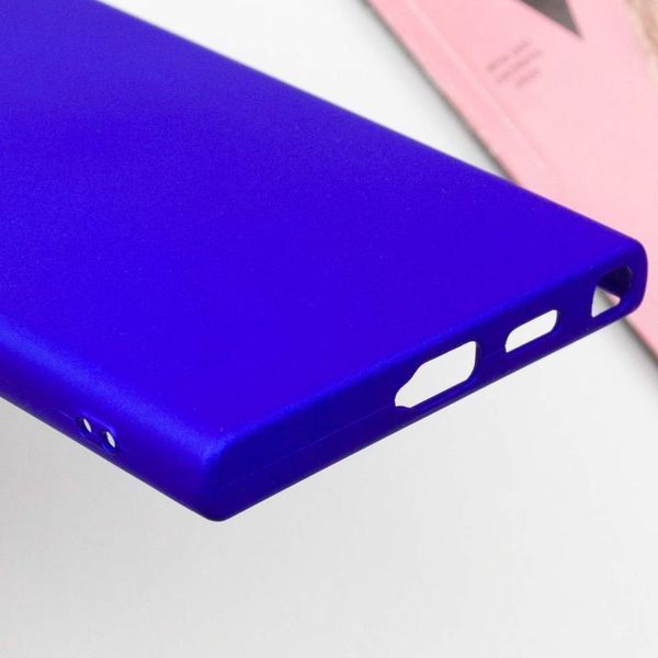 Чохол TPU GETMAN Liquid Silk Full Camera для Samsung Galaxy S24 Ultra Синій / Iris 397589 фото