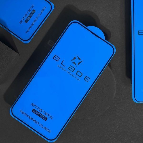 Захисне скло BLADE ANTISTATIC Series Full Glue Xiaomi Redmi 10C/12C/A3/Poco C40 black 332243 фото