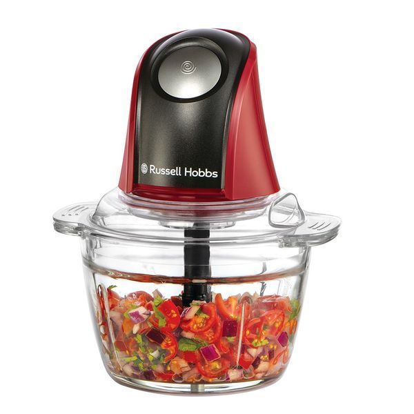 Подрібнювач Russell Hobbs Desire Red, 200Вт, чаша-500мл, скло, корпус-пластик, червоний 363836 фото