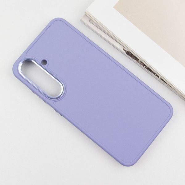 TPU чохол Bonbon Metal Style для Samsung Galaxy S23+ Бузковий / Dasheen 267970 фото