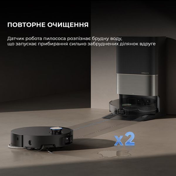 Робот-пилосос Dreame X50 Ultra Complete (RLX85CE-4-BL) Black 359386 фото