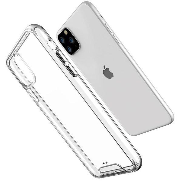 Чохол TPU Space Case transparent для Apple iPhone 11 Pro (5.8") Прозорий 238358 фото