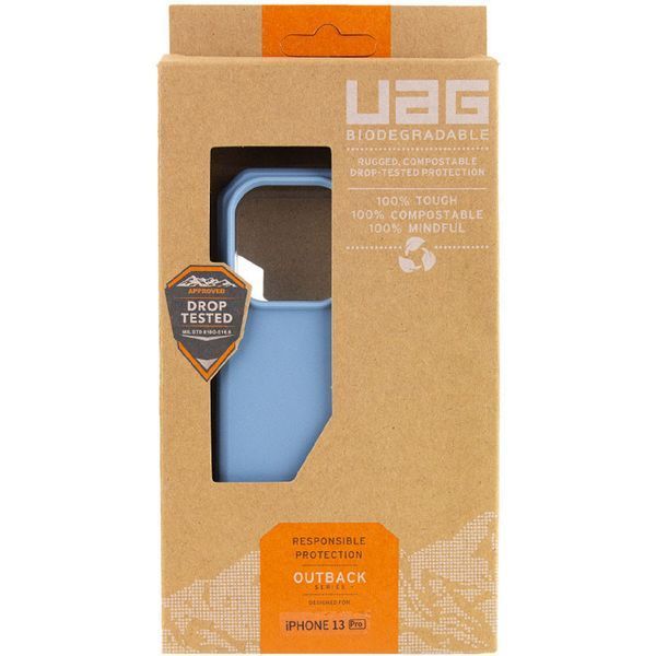 Чохол UAG OUTBACK BIO для Apple iPhone 13 Pro (6.1") Синій 240630 фото