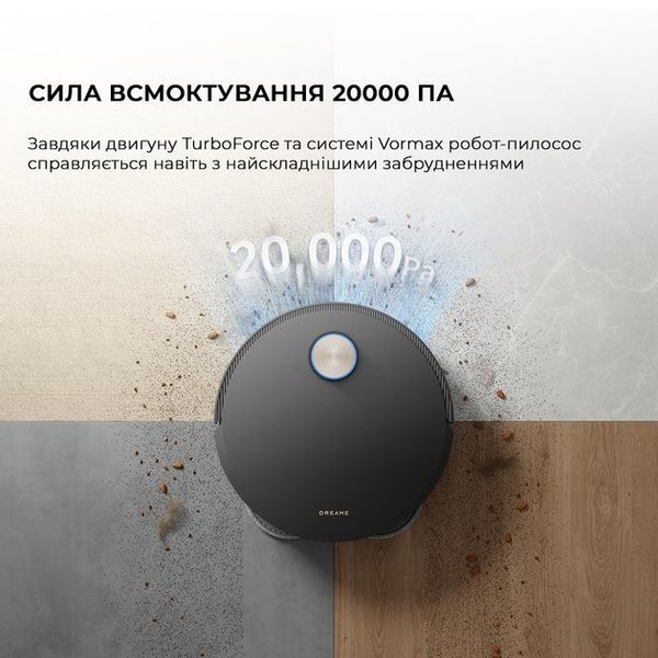 Робот-пилосос Dreame X50 Ultra Complete (RLX85CE-4-BL) Black 359386 фото