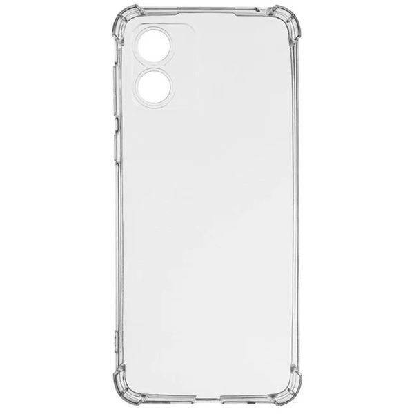 TPU чохол GETMAN Ease logo посилені кути Full Camera для Motorola Moto E13 Безбарвний (прозорий) 322404 фото