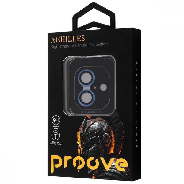 Захист камери Proove Achilles iPhone 16/16 Plus (CPPAIP16PL01) (black) 321825 фото