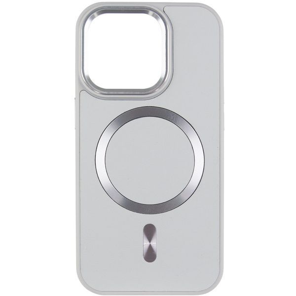 Шкіряний чохол SnapCase with MagSafe для Apple iPhone 11 Pro Max (6.5") Grey 328966 фото