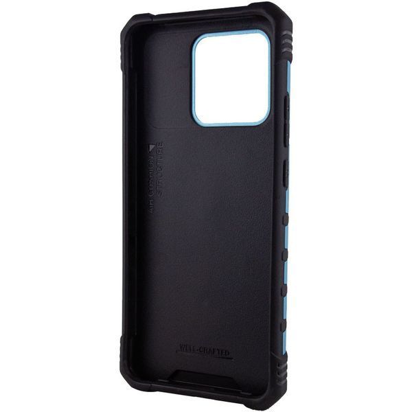 Ударостійкий чохол Pathfinder Ring для Xiaomi Redmi 10C / Poco C40 Блакитний / Light Blue 259260 фото