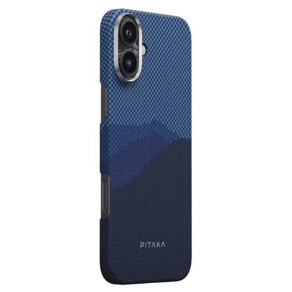 Чохол-накладка iPhone 16 Pitaka Tactile Woven Case StarPeak - Over The Horizon (KI1601OTH) 377918 фото