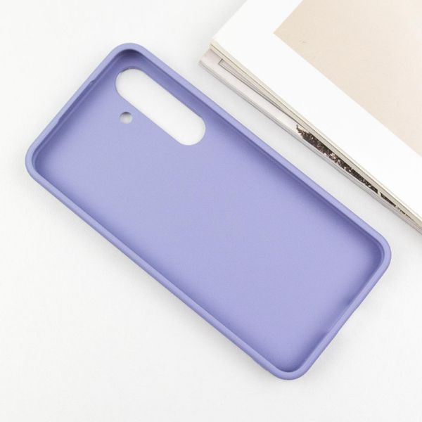 TPU чохол Bonbon Metal Style для Samsung Galaxy S23+ Бузковий / Dasheen 267970 фото