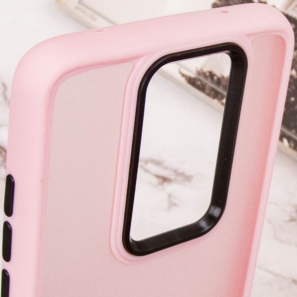Чохол TPU+PC Lyon Frosted для Xiaomi Redmi Note 8 Pro Pink 273497 фото