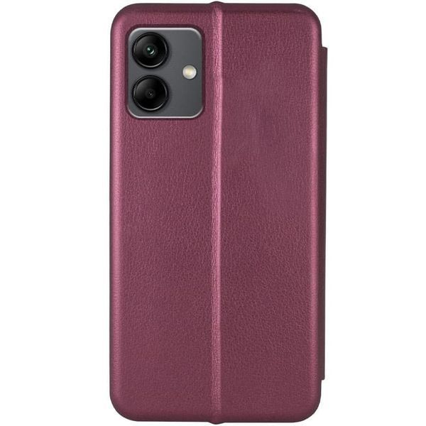 Шкіряний чохол (книжка) Classy для Samsung Galaxy A04e Бордовий 269157 фото