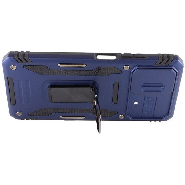 Ударостійкий чохол Camshield Army Ring для Xiaomi Poco X5 Pro 5G / Note 12 Pro 5G Синій / Navy 271458 фото