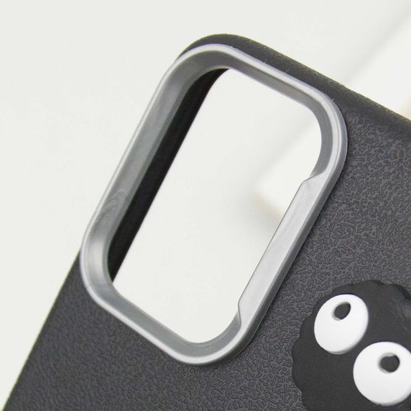 Чохол TPU Leather Toys для Samsung Galaxy A06 Coffee / Black 360637 фото