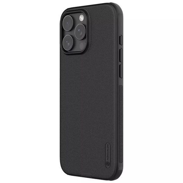 Чохол Nillkin Matte Magnetic Pro для Apple iPhone 16 Pro (6.3") Чорний / Black 326094 фото