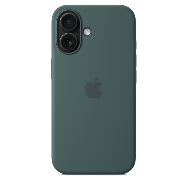 Чохол-накладка Apple iPhone 16 Plus Silicone Case with MagSafe - Lake Green (MYYH3) 322309 фото