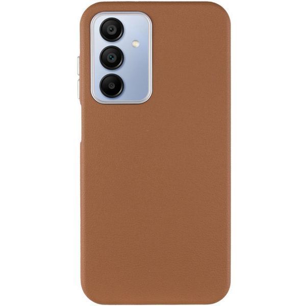 Шкіряний чохол Leather Case Metal Buttons для Samsung Galaxy A25 5G Brown 341405 фото