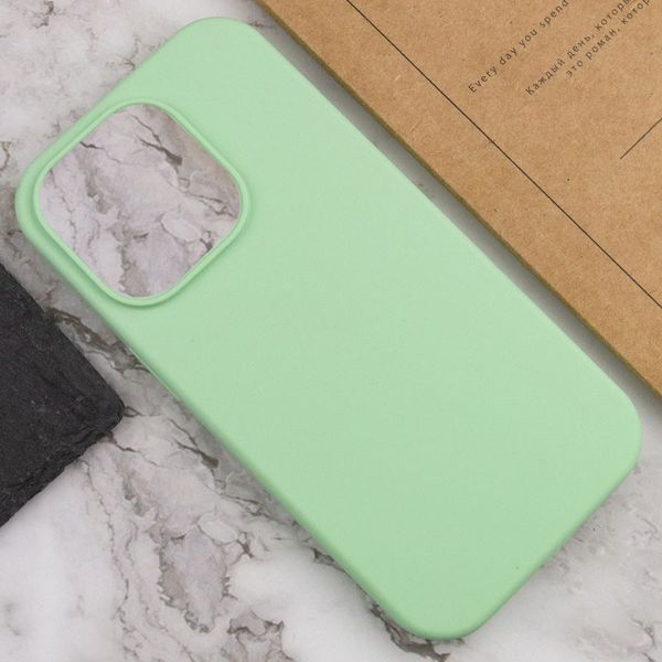 Чохол Silicone Case Full Protective (AA) NO LOGO для Apple iPhone 14 Pro (6.1") Зелений / Pistachio 348893 фото