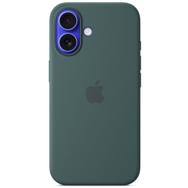 Чохол Silicone case (AAA) full with Magsafe and Animation для Apple iPhone 16 Plus (6.7") Lake Green 327492 фото