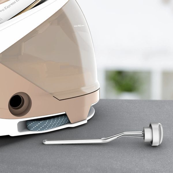 Праска-парогенератор Tefal Pro Express Eco, 2200Вт, 1800мл, паровий удар -550гр, постійна пара - 140гр, біло-золотий (GV9E22E0) 374277 фото
