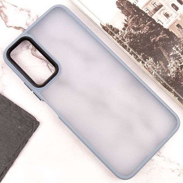 Чохол TPU+PC Lyon Frosted для Oppo A17 Sierra Blue 273362 фото