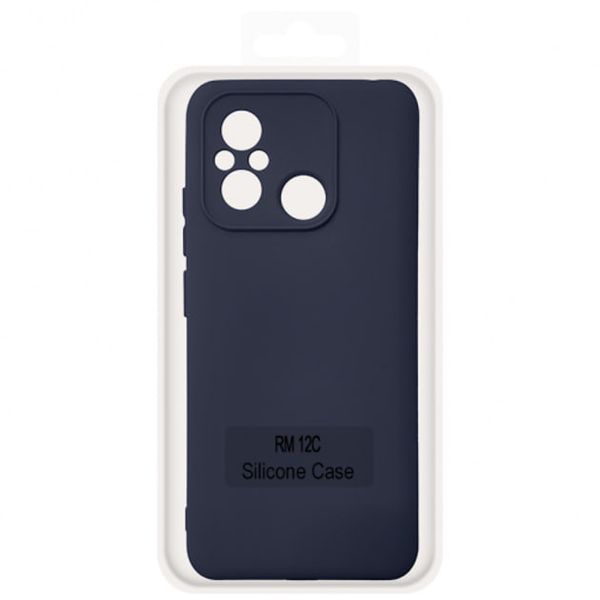 Чохол-накладка Xiaomi Redmi 12C Full Soft Case Dark Blue 266817 фото