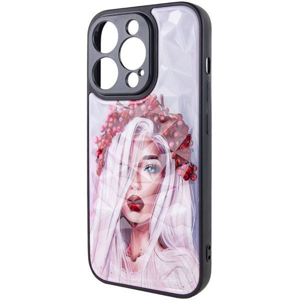 TPU+PC чохол Prisma Ladies для Apple iPhone 14 Pro Max (6.7") Ukrainian Girl 262518 фото