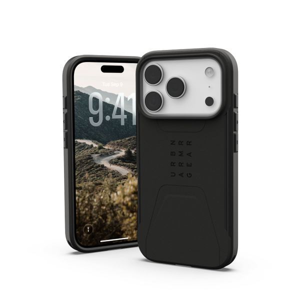 Чохол-накладка iPhone 17 Pro UAG Civilian MagSafe (114545114040) Black 393845 фото
