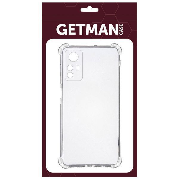 TPU чехол GETMAN Ease logo усиленные углы для Xiaomi Redmi Note 12S Бесцветный (прозрачный) 270197 фото