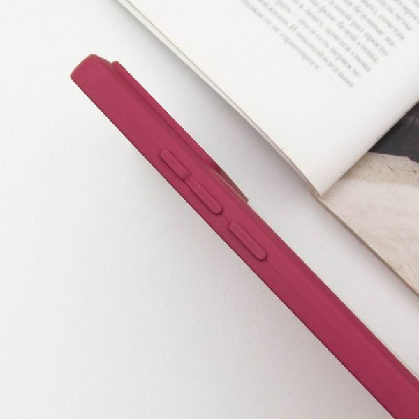 Чохол Silicone Cover Lakshmi Full Camera (A) для Xiaomi Poco X6 / Note 13 Pro 5G Бордовий / Marsala 288529 фото