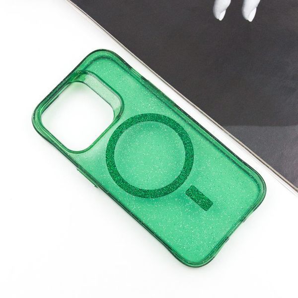 Чохол TPU Radiance with MagSafe для Apple iPhone 13 Pro Max (6.7") Green 307682 фото