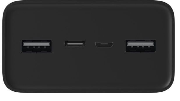 Портативна батарея Xiaomi 30000mAh 18W (BHR9126GL) чорний 325266 фото