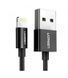 Кабель UGREEN US155 USB-A Male To Lightning Male Cable Nickel Plating ABS Shell 2m (80823) Black 283251 фото 2