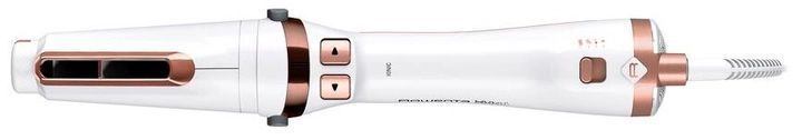 Фен-щітка Rowenta Brush Activ' Ultimate Care, 700Вт, 3 режими, іоніз-я, хол. обдув, оберт. насадок, кераміка, біло-золотий (CF9720F0) 369653 фото