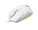 Mиша USB OPTICAL GAMING CLUTCH GM11 WHITE MSI 292134 фото 3