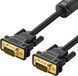 Кабель UGREEN VG101 VGA Male To Male Cable 1.5m (11630) Black 314303 фото 1