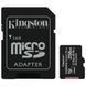 Картка пам*ятi microSDXC 256Gb Kingston Canvas UHS-I/U3 Class 10 Select Plus R100/W60MB/s + SD-адаптер (SDCS2/256GB) 269737 фото 1