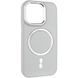Шкіряний чохол SnapCase with MagSafe для Apple iPhone 11 Pro Max (6.5") Grey 328966 фото 1