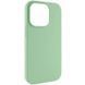 Чохол Silicone Case Full Protective (AA) NO LOGO для Apple iPhone 14 Pro (6.1") Зелений / Pistachio 348893 фото 6