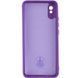 Чохол Silicone Cover Lakshmi Full Camera (A) для Xiaomi Redmi 9A Фіолетовий / Purple 253365 фото 2