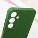Чохол TPU GETMAN Liquid Silk Full Camera для Samsung Galaxy S24 FE Зелений / Dark green 323886 фото 5