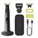 Бритва електр. Philips OneBlade Pro 360, Li-Ion, сух.+волог., індикатор заряду, твердий чохол, чорний (QP6652/61) 368729 фото 1