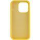 Чохол Silicone Case Full Protective (AA) NO LOGO для Apple iPhone 14 Pro (6.1") Жовтий / Yellow 321260 фото 5