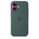 Чохол-накладка Apple iPhone 16 Plus Silicone Case with MagSafe - Lake Green (MYYH3) 322309 фото 3